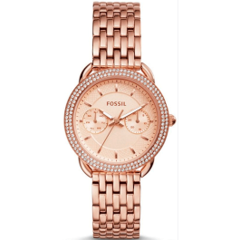 Watch strap Fossil ES4055 Stainless steel Rosé 16mm